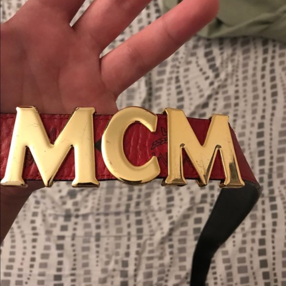 MCM vintage belt 💯 authentic